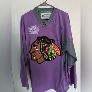Chicago Blackhawks Hockey Fights Cancer Reebok Jersey Teravainen